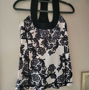 Lululemon Floral Fitted Workout Tank